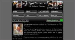 Desktop Screenshot of neoclassicism.org